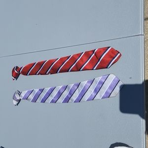 Boys clip on ties
